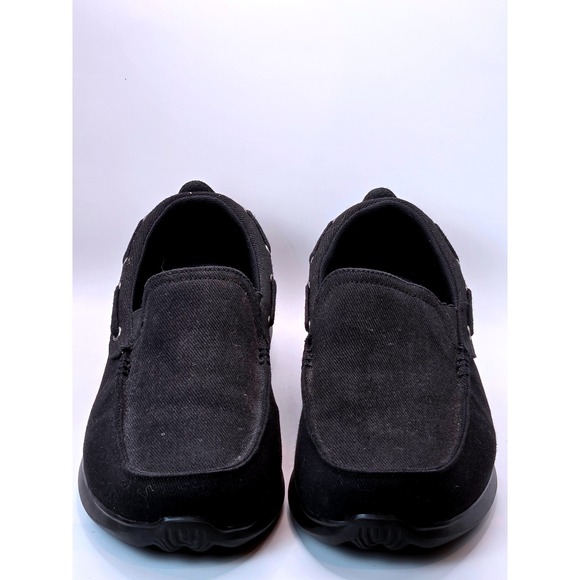 Propet MCX044C Men's Black Canvas Slip On Loafer Shoes Size 11 XX 5E - Picture 4 of 13
